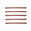Replacement belts for sanding sticks -- 120 Grit Sanding Belts (red) pkg(5), Carded, ALL, Excel Hobby Blades Corp. 55680