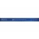 Scale Model Rulers -- Deluxe Scale Model Reference Rule 12′, Blue Tempered Anodized Aluminum, ALL, Excel Hobby Blades Corp. 55