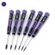 Metric Ball Point Driver Set -- 6 Pieces, 1 Each 1.3, 1.5, 2, 2.5, 3, 3.2 x 50mm, ALL, Evergreen Scale Models 72500