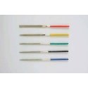 Mini Diamond Files - Jeweltool -- 5 Different Profiles, 100mm Long, ALL, Evergreen Scale Models 75000