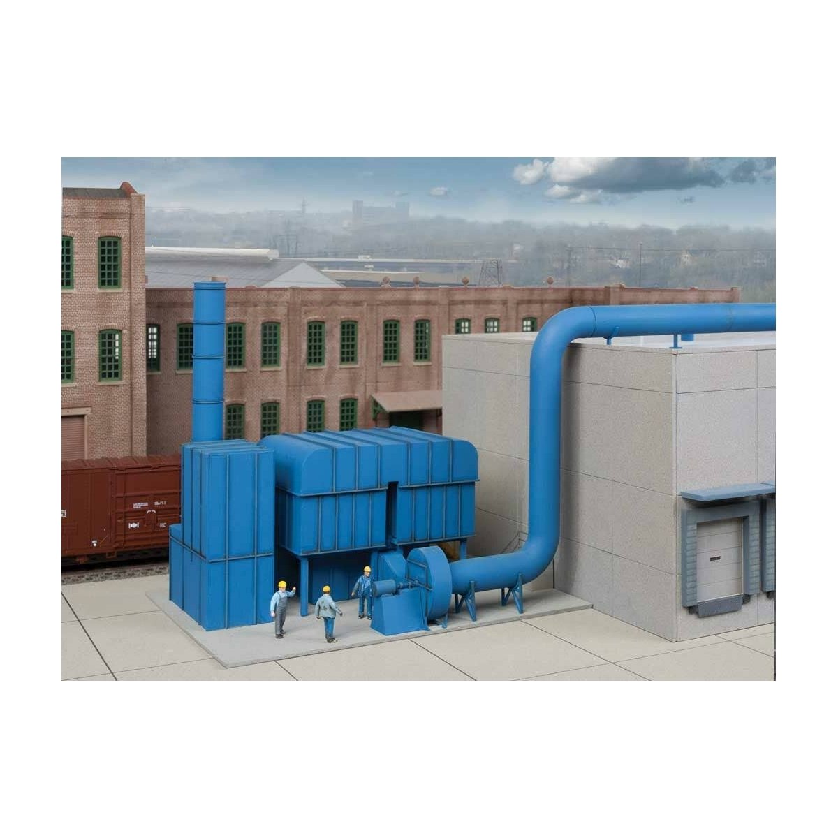 Organic Vapor Air Cleaner (RTO) - Cornerstone Modern Industrial Park -- Kit - 6-1/2 x 5 x 5-1/8′ 16.5 x 12.7 x 13cm, HO, Walth