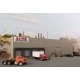 Modern Concrete Warehouse Background Building -- Kit - Each: 16-5/8 x 1-3/4 x 4-1/2′ 42.2 x 4.4 x 11.4cm, HO, Walthers Corners