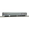 85′ Budd Small-Window Coach - Ready to Run -- Amtrak(R) (Phase III silver, Equal red, white, blue Stripes), HO, WalthersMainli