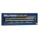 85′ Budd Small-Window Coach - Ready to Run -- Amtrak(R) (Phase III silver, Equal red, white, blue Stripes), HO, WalthersMainli
