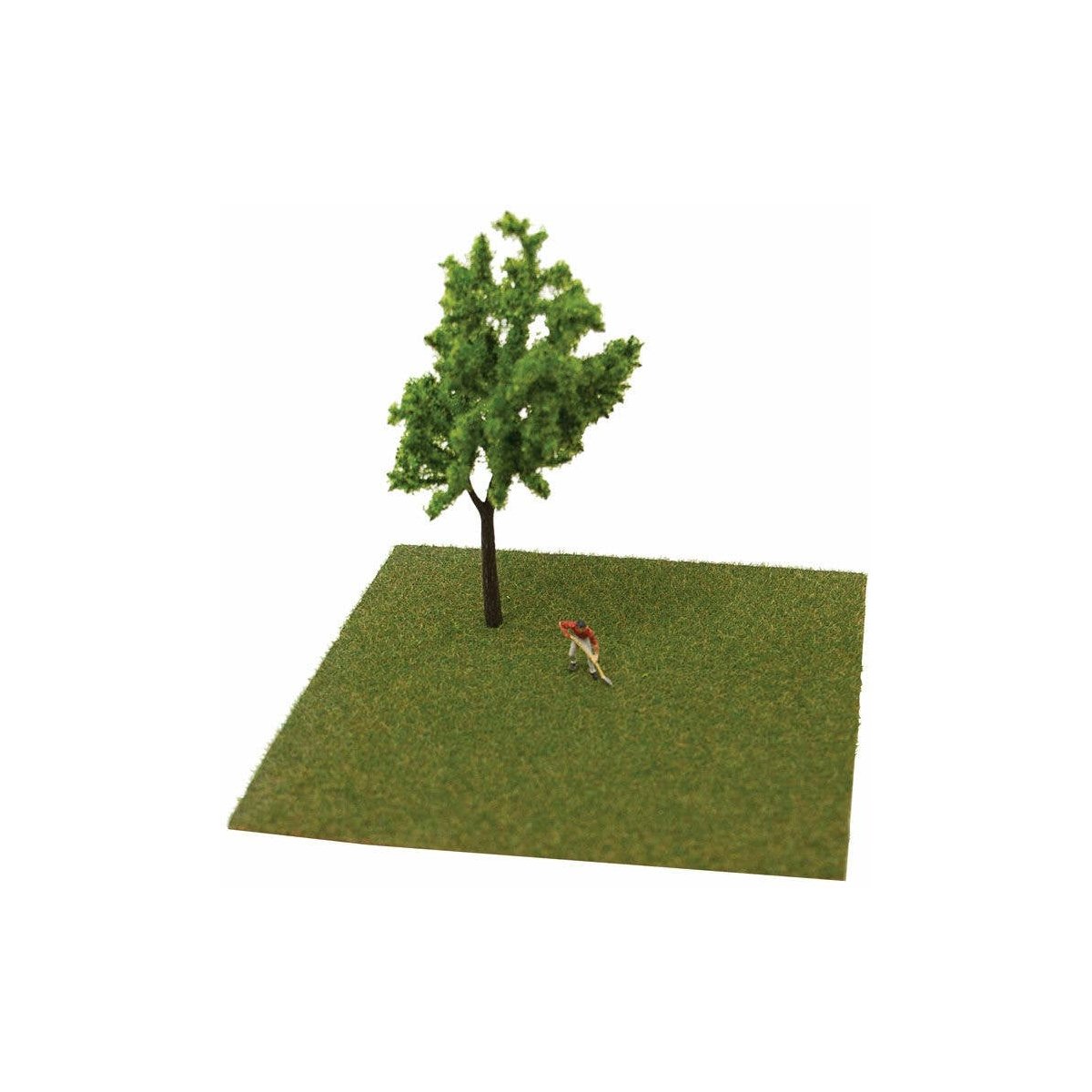 Static Grass Flocking -- Green Blend 3/32′ 2.5mm Fibers, 3-1/2oz 100g, ALL, Walthers SceneMaster 1206