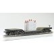 52′ Depressed Center Flatcar -- With Transformer Load, HO, Bachmann Industries 18348