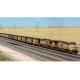 Modern Hopper Car 6-Pack - Ready to Run -- Union Pacific, HO, Trix 24903