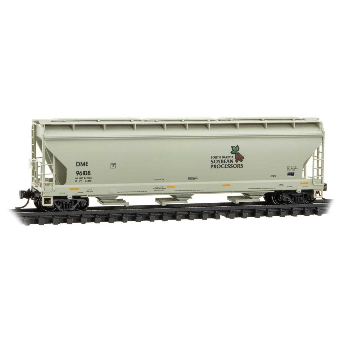 3-Bay Hopp DME 96108, N, Micro Trains Line 9400910