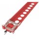 Gunderson Rebuilt All-Purpose 40′ Well Car - Ready-To-Run -- Northwestern Oklahoma Railroad (red) 210052, HO, WalthersProto 10