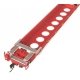 Gunderson Rebuilt All-Purpose 40′ Well Car - Ready-To-Run -- Northwestern Oklahoma Railroad (red) 210059, HO, WalthersProto 10