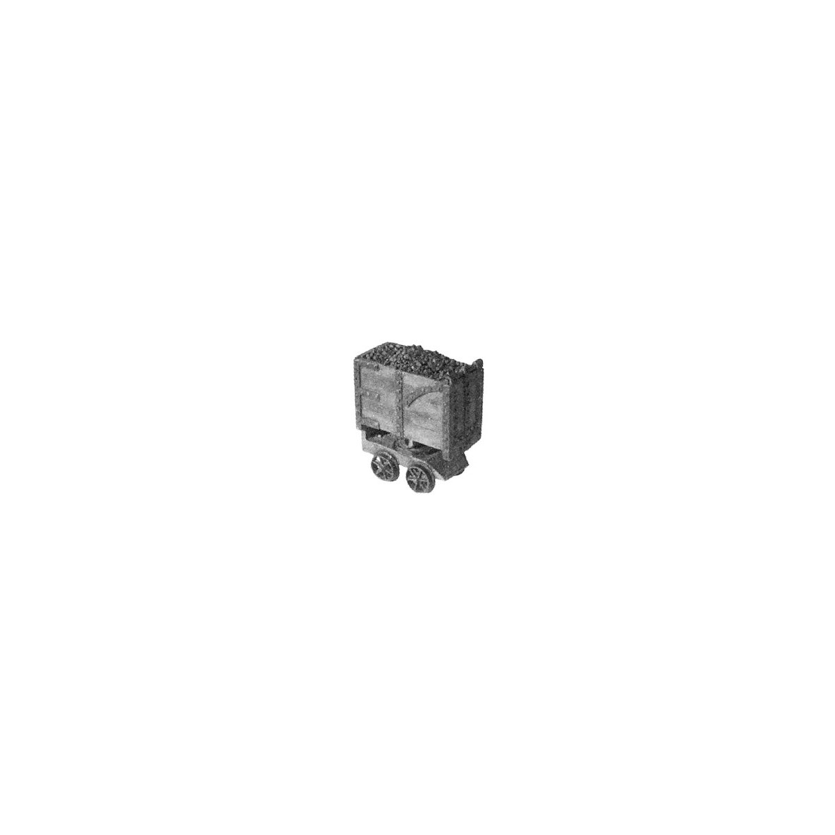 Mine Car Kit -- 18′ Gauge, HO, Durango Press 43