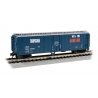 50′ Steel Mechanical Reefer - Ready to Run - Silver Series(R) -- Tropicana 13063 (blue, silver), N, Bachmann Industries 17960