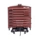 40′ Steel Reefer with Dreadnaught Ends - Ready To Run -- Burlington Refrigerator Express BREX 74398, HO, WalthersMainline 4140