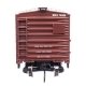 40′ Steel Reefer with Dreadnaught Ends - Ready To Run -- Burlington Refrigerator Express BREX 74269, HO, WalthersMainline 4140