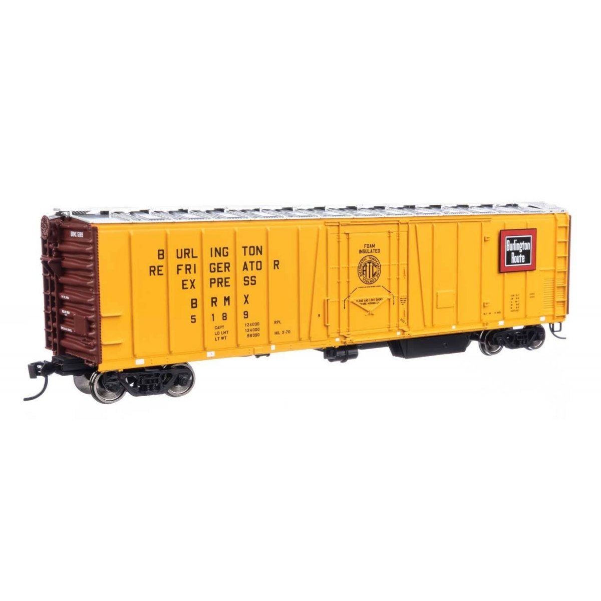 50′ AAR Mechanical Refrigerator Car - Ready-to-Run -- Chicago, Burlington & Quincy 5189, HO, WalthersMainline 3783