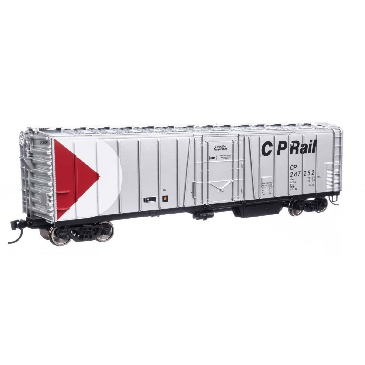 50′ AAR Mechanical Refrigerator Car - Ready-to-Run -- Canadian Pacific 287252, HO, WalthersMainline 3786