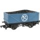 Thomas and Friends(TM) - Mining Wagon (Gondola) -- Blue, White (Shovel & Pick Logo, Includes Load), HO, Bachmann Industries 7700