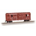 40′ Animated Stock Car with Cattle - Ready-to-Run -- Pennsylvania Railroad 128079, HO, Bachmann Industries 19715