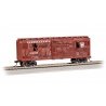 40′ Animated Stock Car with Cattle - Ready-to-Run -- Pennsylvania Railroad 128079, HO, Bachmann Industries 19715
