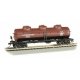 40′ 3-Dome Tank Car - Ready to Run - Silver Series(R) -- Pennsylvania Railroad 498647 (Tuscan, black), HO, Bachmann Industries