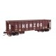 41′ Ballast Hopper - Ready to Run -- Herzog 6687, HO, WalthersMainline 57024