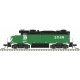 EMD GP20 - Standard DC - Master(TM) Silver -- Burlington Northern 2058 (Cascade Green, black, white), N, Atlas Model Railroad Co