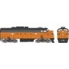 EMD F7A w/LokSound & DCC - Executive Line -- Milwaukee Road 84A (orange, black, TMR Logo), HO, Bowser Manufacturing Co. 24606