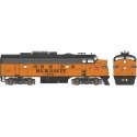 EMD F9A w/LokSound & DCC - Executive Line -- Milwaukee Road 125A (orange, black, Large Side Lettering, TMR Logo), HO, Bowser Man