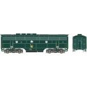 EMD F3B Phase 2 w/LokSound & DCC - Executive Line -- Central Railroad of New Jersey E (Sea Green, yellow Liberty Logo), HO, Bows