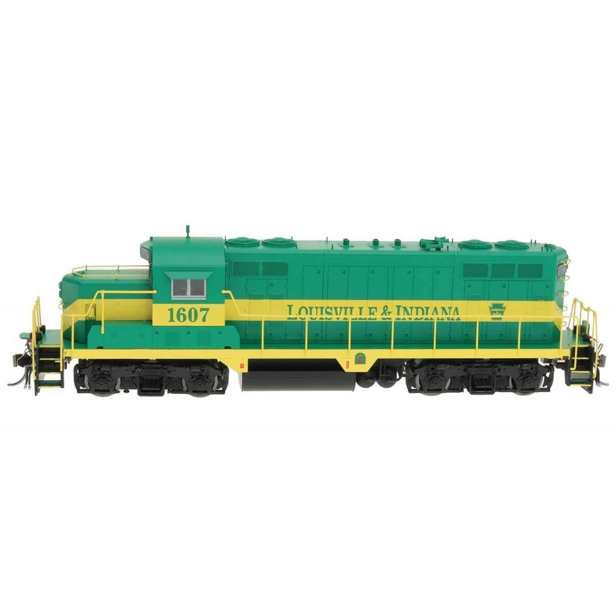 GP16 w/LokSound & DCC -- Louisville & Indiana (green, yellow), HO, Intermountain Railway Company 49832S
