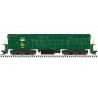 FM H-24-66 Phase 1B Trainmaster - Standard DC - Master(R) Silver -- Central Railroad of New Jersey 2405 (green, gold, no stripes