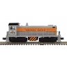 Alco S2 - 3-Rail - Proto-Sound 3.0 - Premier -- Western Pacific 551 (silver, orange, black), O, Atlas O 30138058