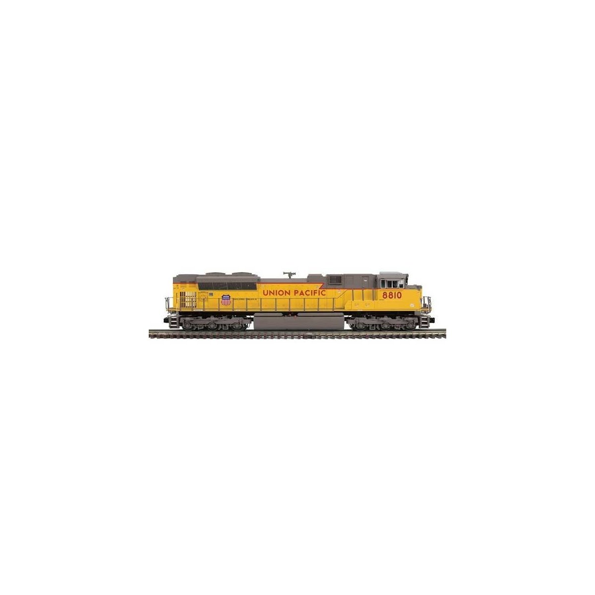EMD SD70ACe - 3-Rail - Proto-Sound 3.0 - Premier -- Union Pacific 8679 (Armour Yellow, gray, red, PTC Details), O, Atlas O 30138