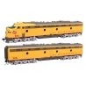 EMD E9A - E9B - LokSound 5 Sound & DCC - City of San Francisco -- Milwaukee Road 203A, 203B (yellow, gray red), HO, WalthersProt