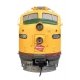 EMD E9A - E9B - LokSound 5 Sound & DCC - City of San Francisco -- Milwaukee Road 203A, 203B (yellow, gray red), HO, WalthersProt