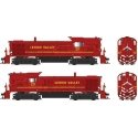 Alco RS3 Hammerhead High Hood - ESU LokSound and DCC -- Lehigh Valley 211 (Late Cornell Red, yellow, white), HO, Bowser Manufact