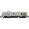 Alco RS3 - LokSound & DCC -- Louisville & Nashville 195 (gray, yellow, red), HO, Bowser Manufacturing Co. 25288