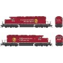 GMD SD40-2 - LokSound 5 and DCC - Executive Line -- Canadian Pacific 5778 (red, white, Golden BEaver Logo, Block Lettering), HO,