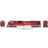 EMD SD90/43MAC - DCC -- Canadian Pacific 9155 (red, white, gold), N, Kato USA Inc 1765627DCC
