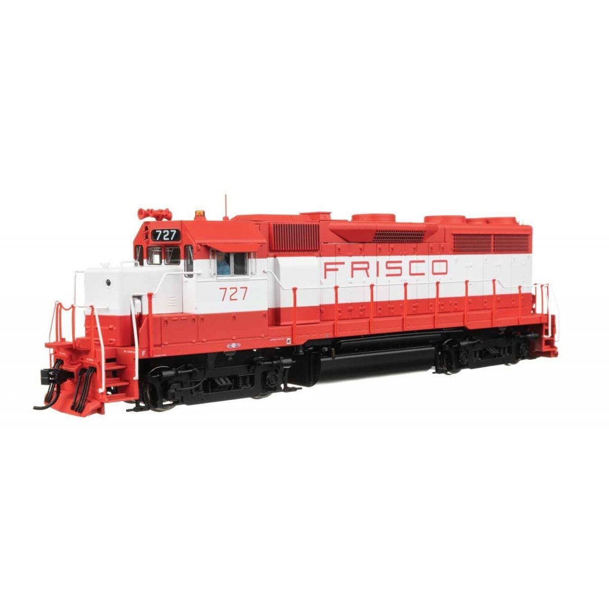 EMD GP35 Phase II - Standard DC -- Frisco 727, HO, WalthersProto 50309