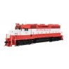 EMD GP35 Phase II - Standard DC -- Frisco 727, HO, WalthersProto 50309