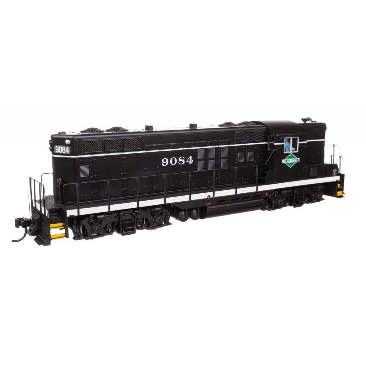 EMD GP9 Phase II with High Hood - Standard DC -- Illinois Central 9084, HO, WalthersMainline 10497