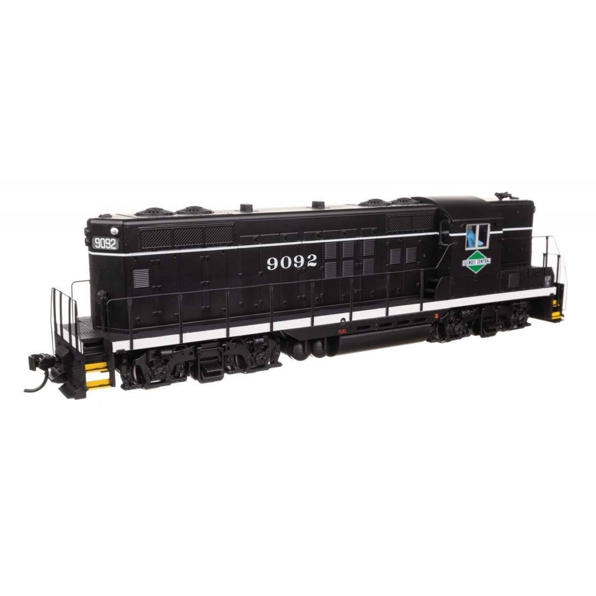 EMD GP9 Phase II with High Hood - ESU(R) Sound and DCC -- Illinois Central 9086, HO, WalthersMainline 20497