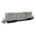 EMD GP9 Phase II with High Hood - ESU(R) Sound and DCC -- Louisville & Nashville 527, HO, WalthersMainline 20499