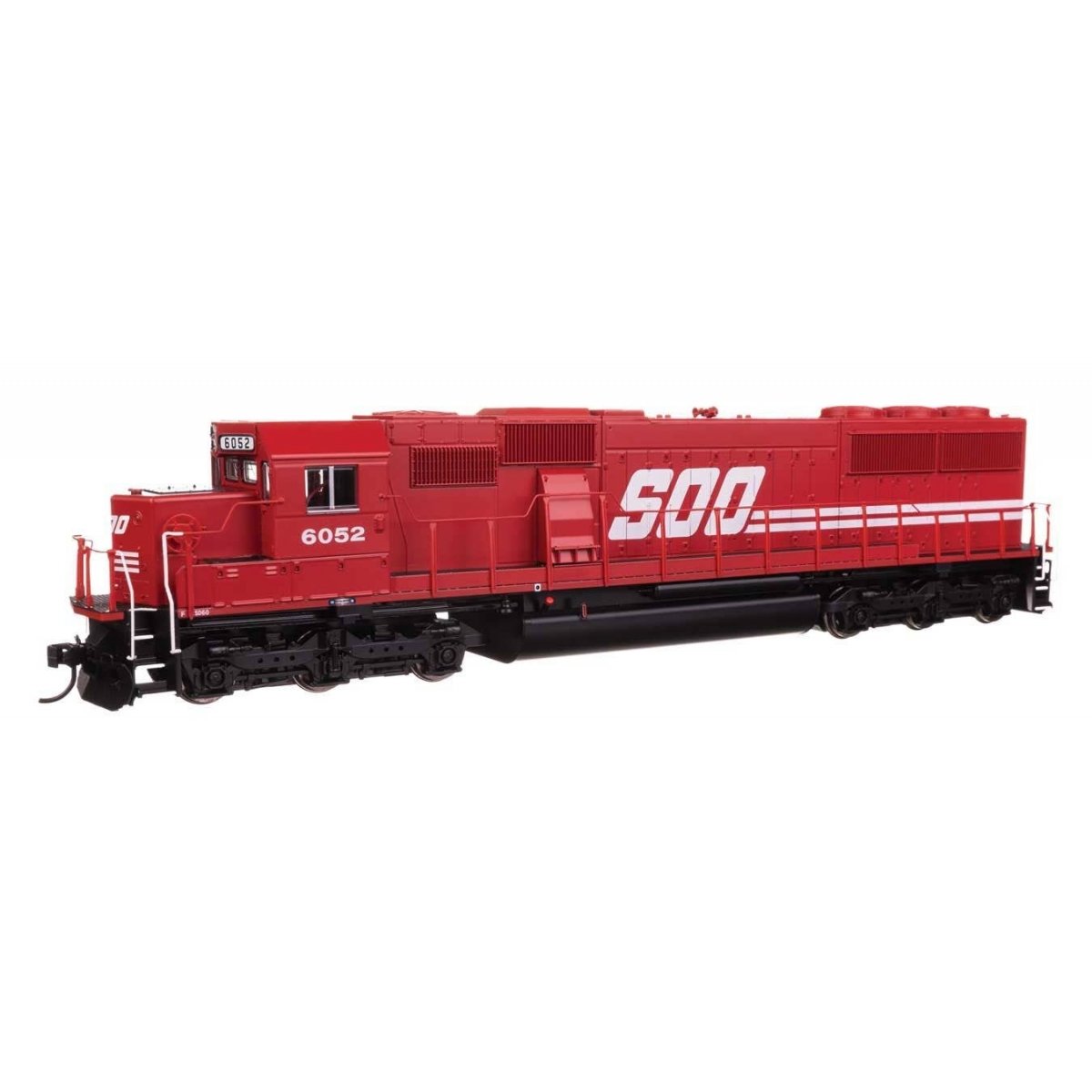 EMD SD60 Spartan Cab - Standard DC -- Soo Line 6052, HO, WalthersMainline 9773