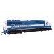 EMD SD60 Spartan Cab with ESU(R) Sound and DCC -- Oakway 9009, HO, WalthersMainline 19770