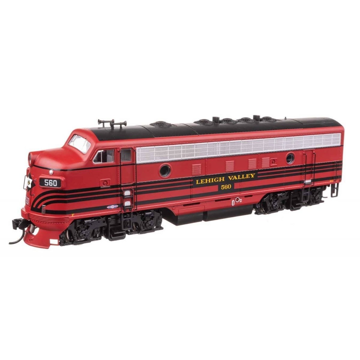 EMD F7 A - Standard DC -- Lehigh Valley 560, HO, WalthersMainline 11408
