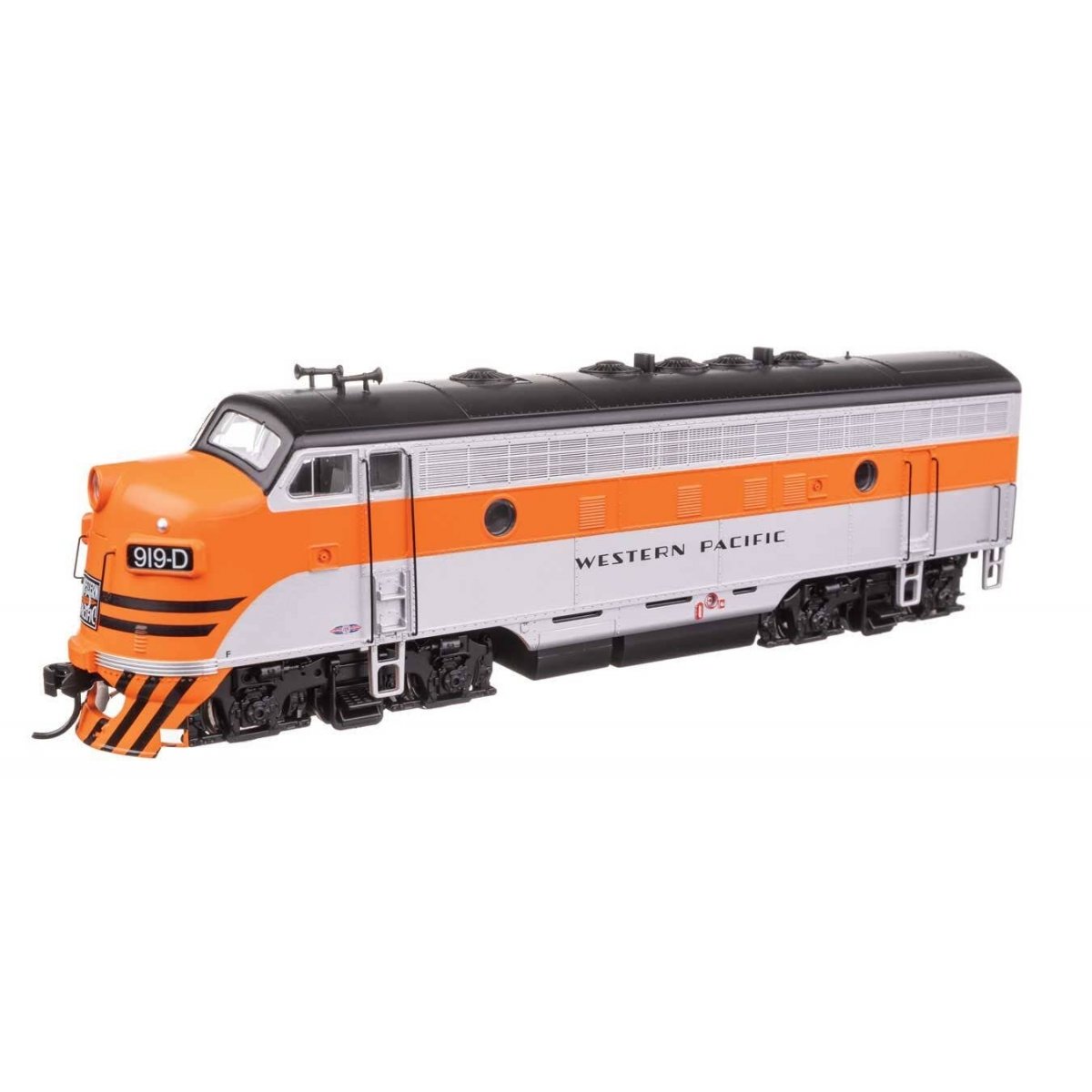 EMD F7 A - Standard DC -- Western Pacific 919D, HO, WalthersMainline 11421