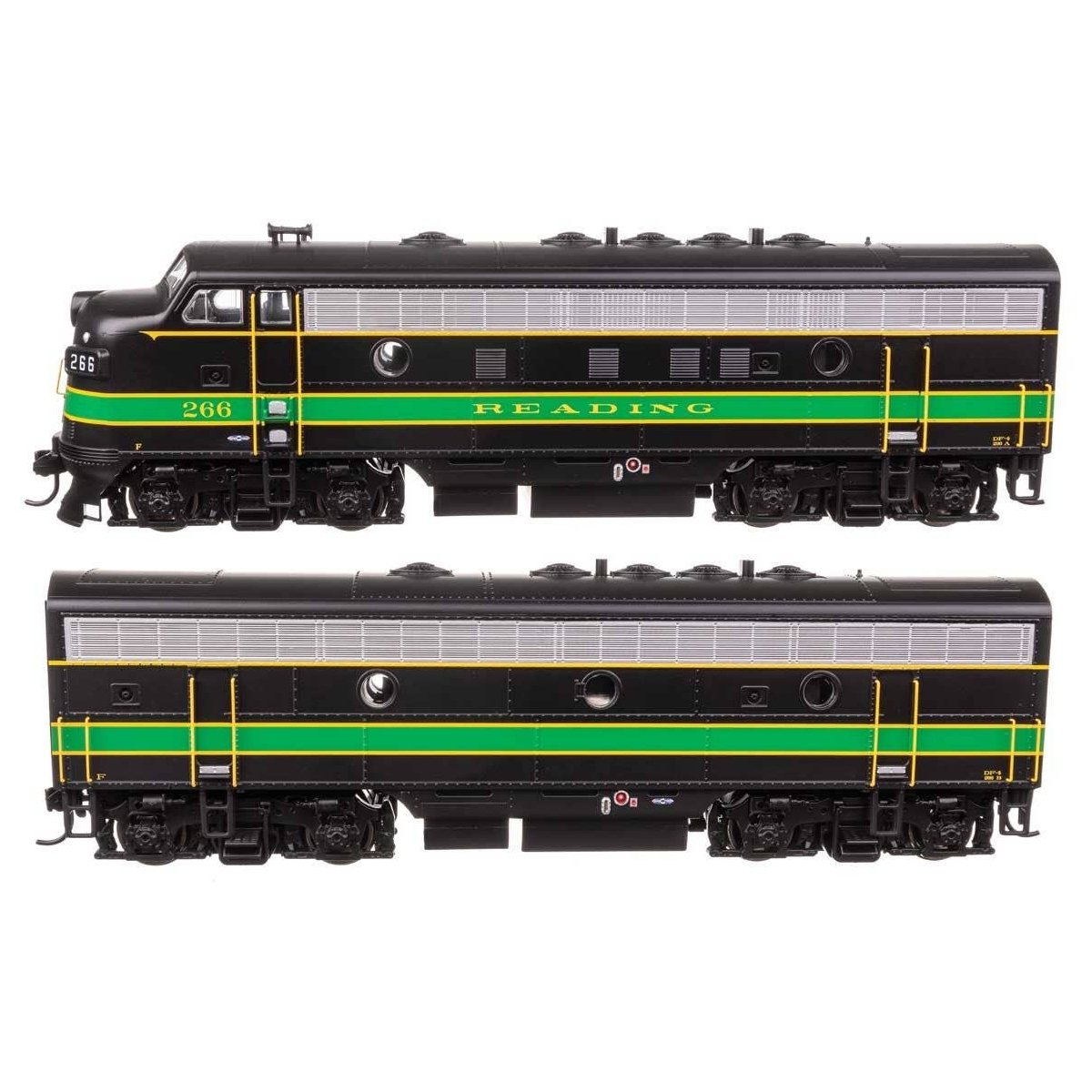 EMD F7 A-B Set - ESU Sound and DCC -- Reading 266A/266B, HO, WalthersMainline 21414