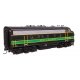 EMD F7 A-B Set - ESU Sound and DCC -- Reading 268A/268B, HO, WalthersMainline 21415